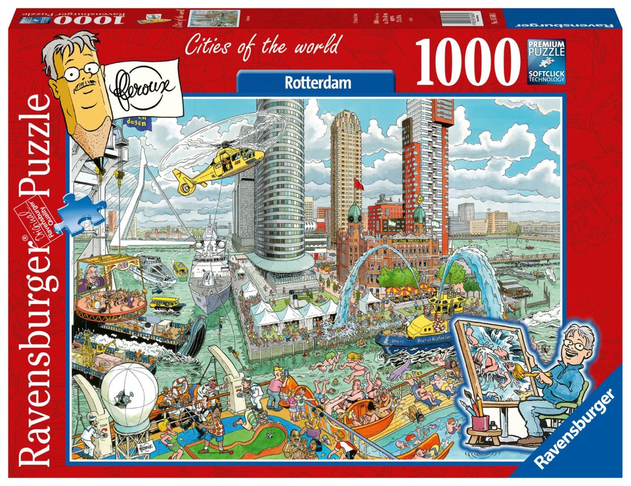 Ravensburger 1000p Puzzle Rotterdam