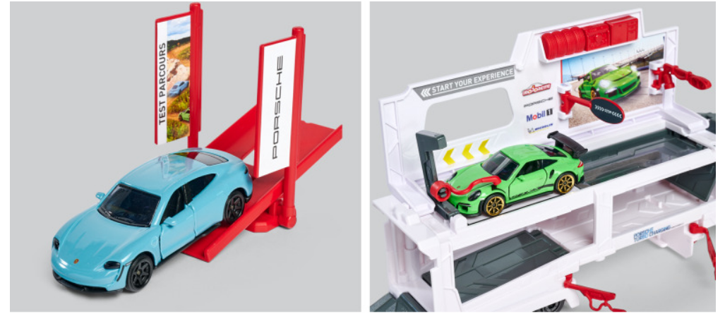 Majorette MAN Kamyon ve Porsche Deneyimi + 2 araç