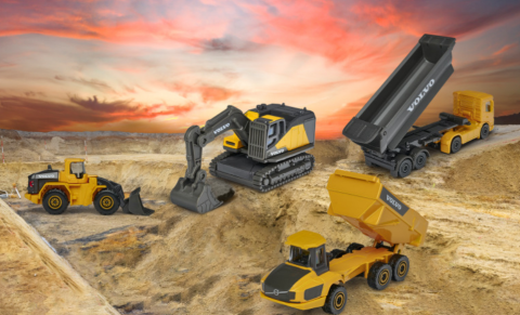 Majorette Volvo 4lü Set