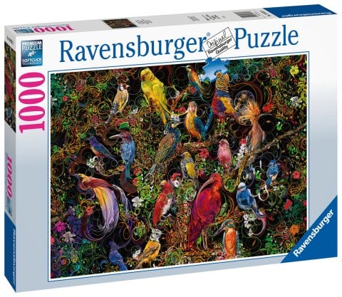 1000 Parça Puzzle Büyülü Kuşlar