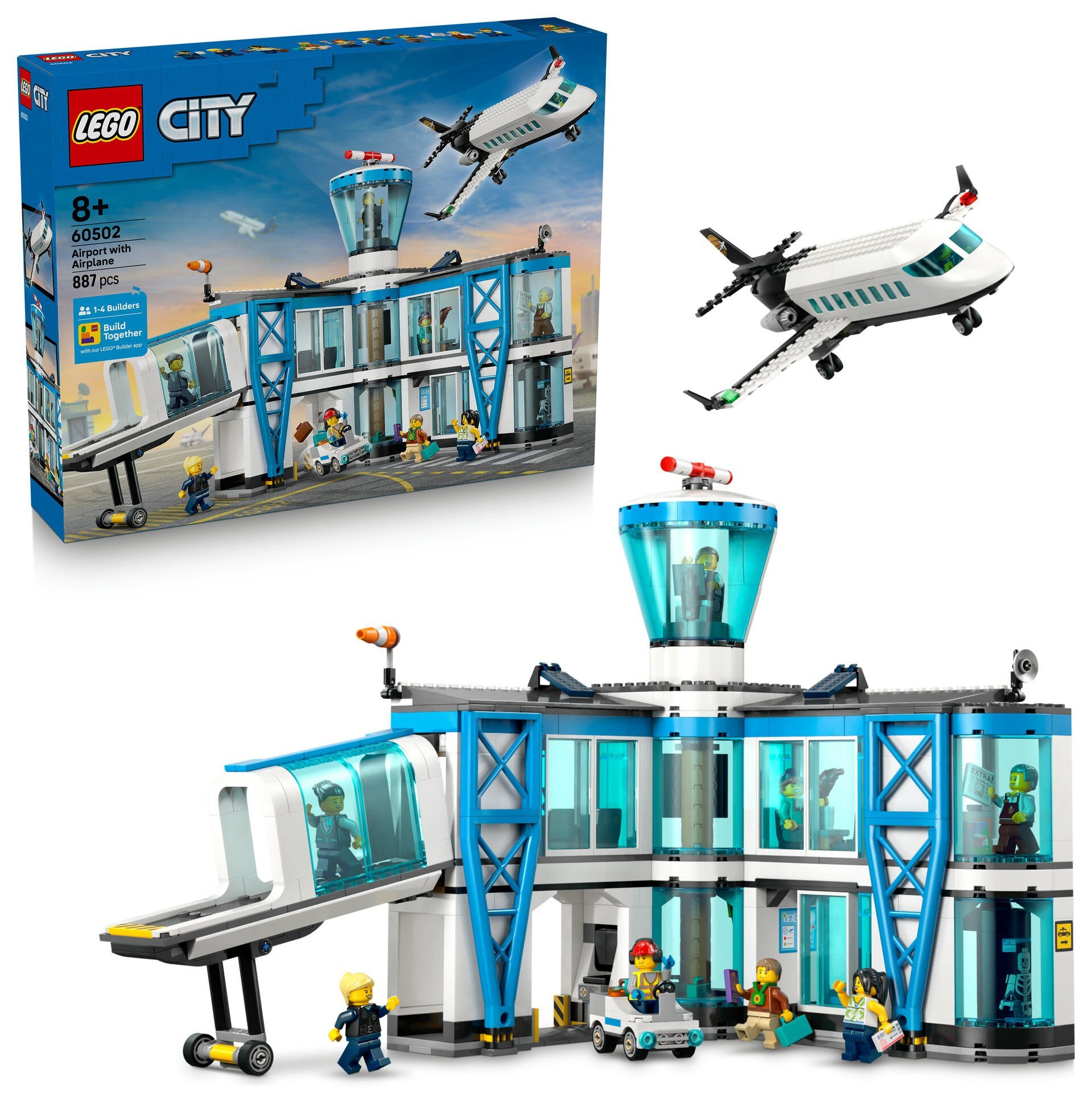 LEGO® City Havaalanı ve Uçak 60502