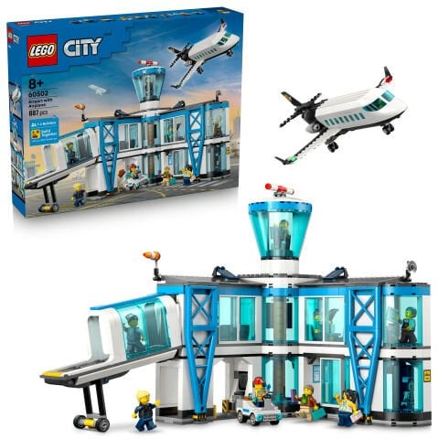 LEGO® City Havaalanı ve Uçak 60502