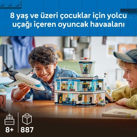 LEGO® City Havaalanı ve Uçak 60502