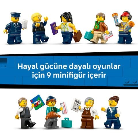 LEGO® City Havaalanı ve Uçak 60502