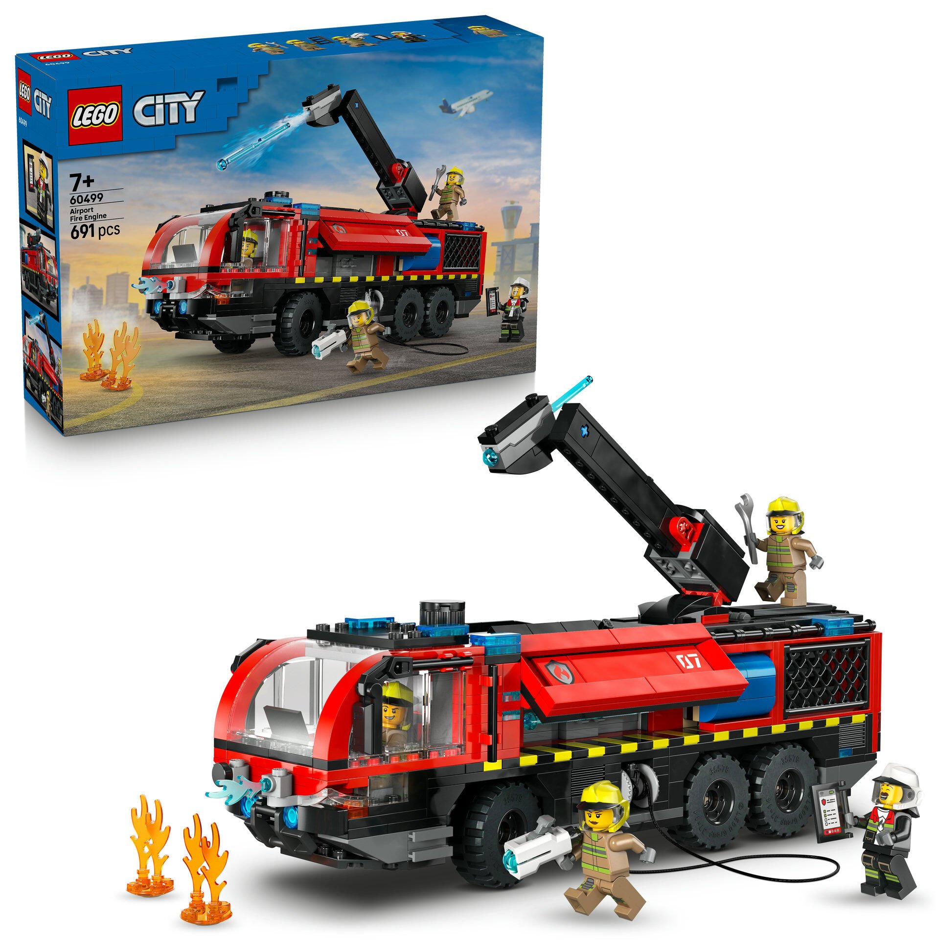 LEGO® City Havaalanı İtfaiye Kamyonu 60499