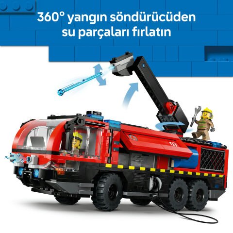 LEGO® City Havaalanı İtfaiye Kamyonu 60499