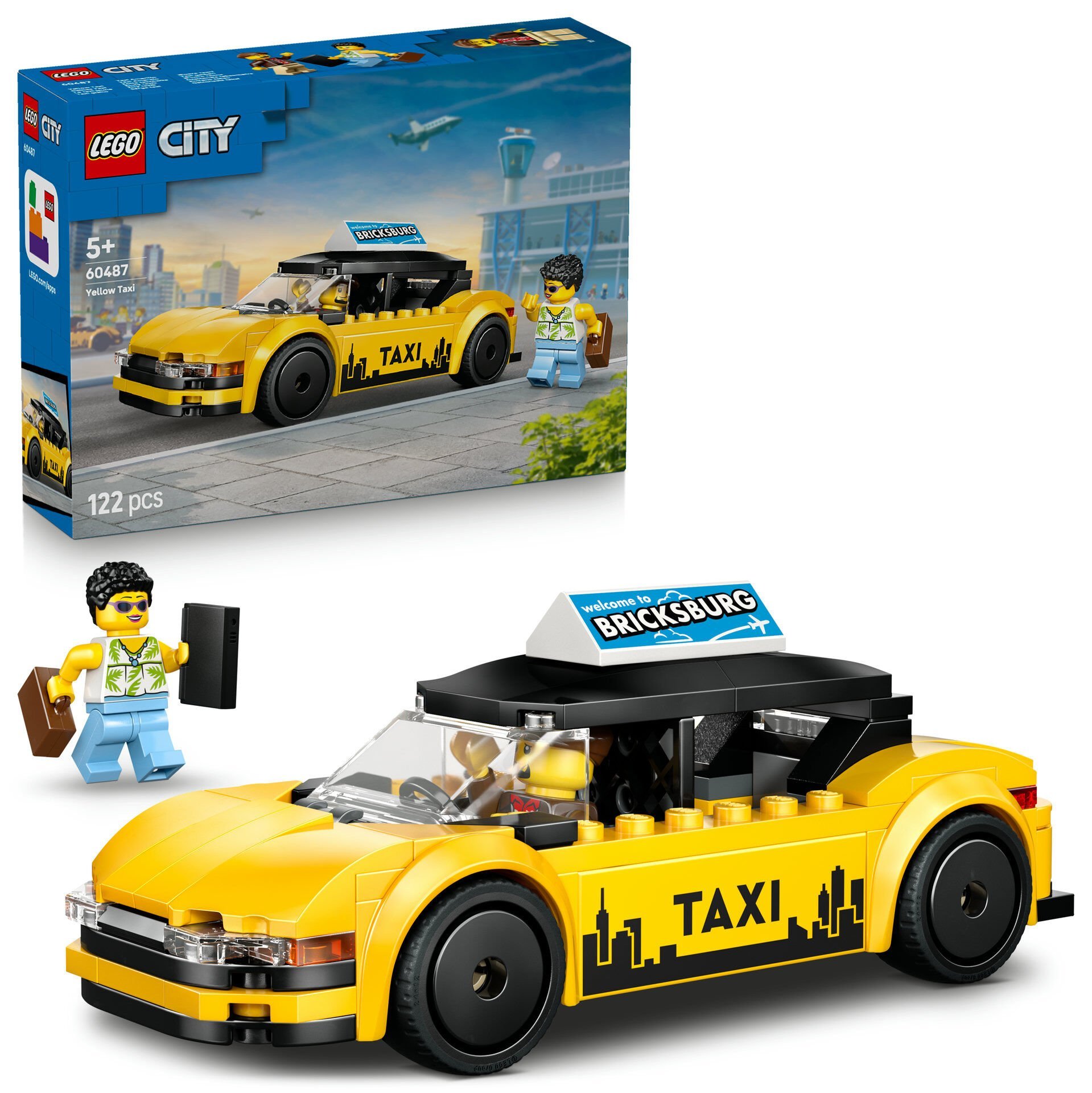LEGO® City Sarı Taksi 60487