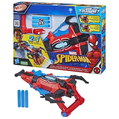 Nerf Spiderman Su ve Dart Fırlatıcı