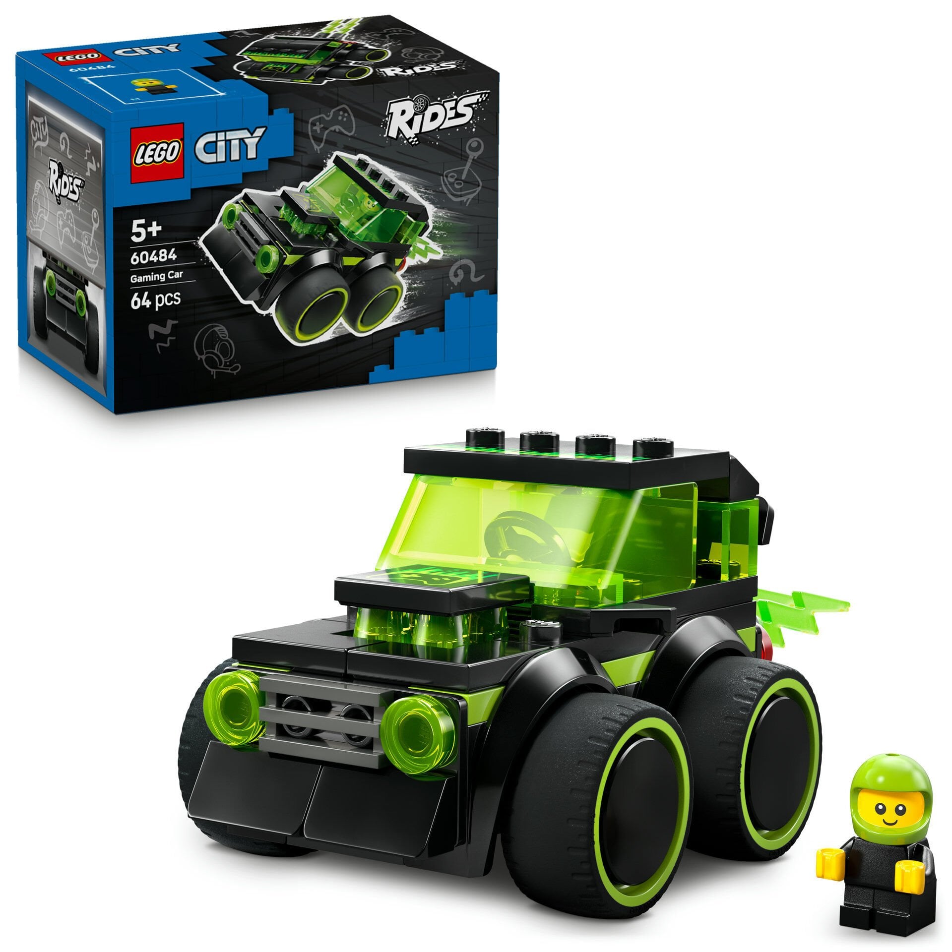 LEGO® City Araçlar - Video Oyunu Yarış Arabası 60484