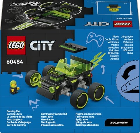 LEGO® City Araçlar - Video Oyunu Yarış Arabası 60484