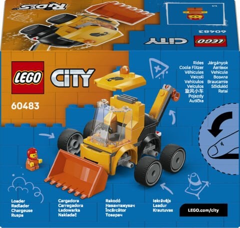 LEGO® City Araçlar - İnşaat Yükleyicisi 60483