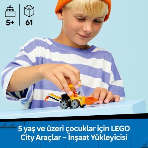 LEGO® City Araçlar - İnşaat Yükleyicisi 60483