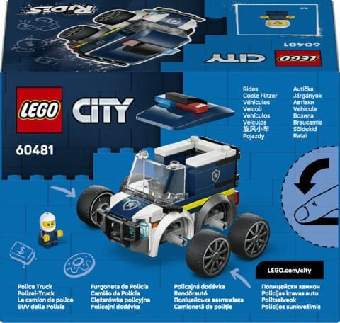 LEGO® City Araçlar - Polis Kamyonu 60481
