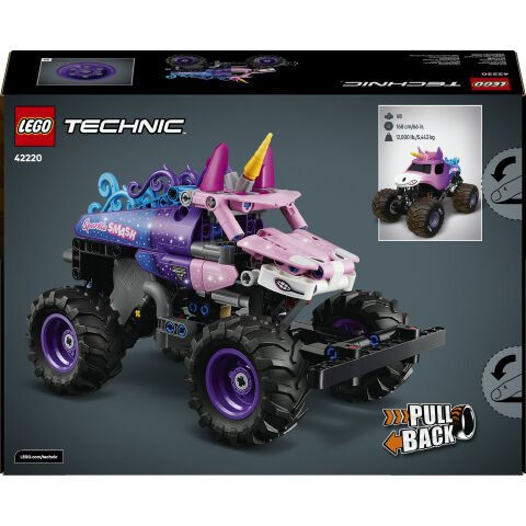 LEGO® Technic Monster Jam™ Sparkle Smash™ Çek–Bırak 42220