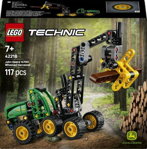 LEGO® Technic™ John Deere 1470H Tekerlekli Orman Makinesi 42218