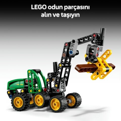 LEGO® Technic™ John Deere 1470H Tekerlekli Orman Makinesi 42218