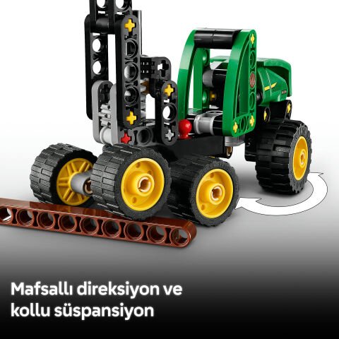 LEGO® Technic™ John Deere 1470H Tekerlekli Orman Makinesi 42218