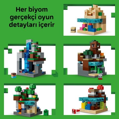 LEGO® Minecraft® Mini Biyomlar 21589