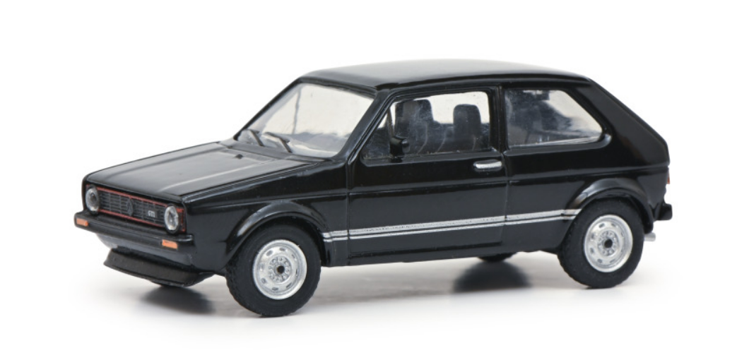 VW Golf GTI black 1:64