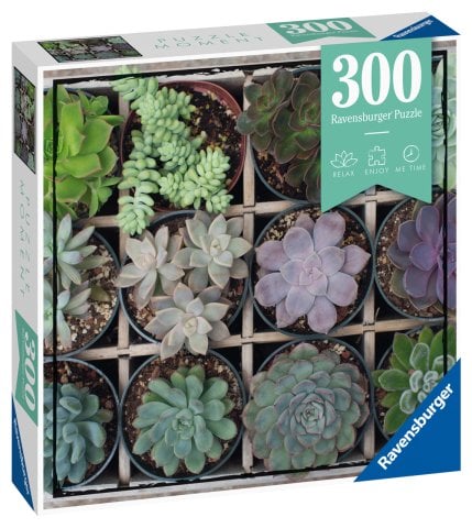 Ravensburger 300p Puz Yeşil Çiçekler