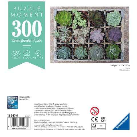 Ravensburger 300p Puz Yeşil Çiçekler