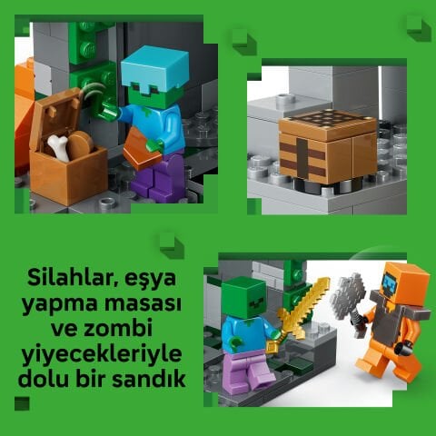 LEGO® Minecraft® Zombi Zindanı 21587