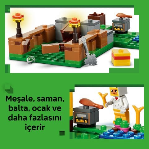 LEGO® Minecraft® Tavuk Çiftliği 21585