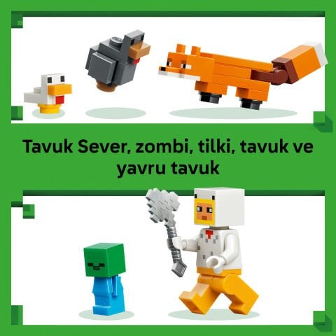 LEGO® Minecraft® Tavuk Çiftliği 21585
