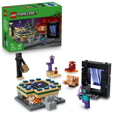 LEGO® Minecraft® Nether ve End Geçidi Yolculuğu 21584