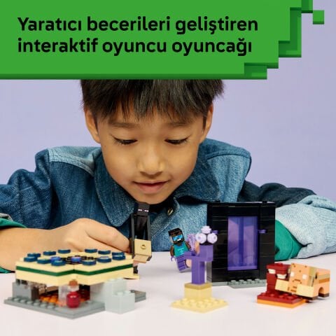 LEGO® Minecraft® Nether ve End Geçidi Yolculuğu 21584