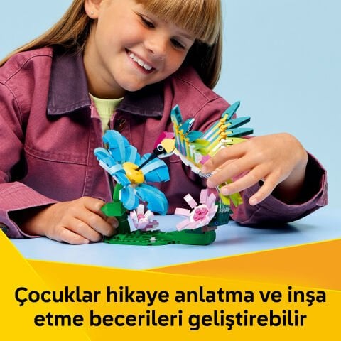 LEGO® Creator 3’ü 1 Arada Vahşi Hayvanlar: Sinek Kuşu 31384