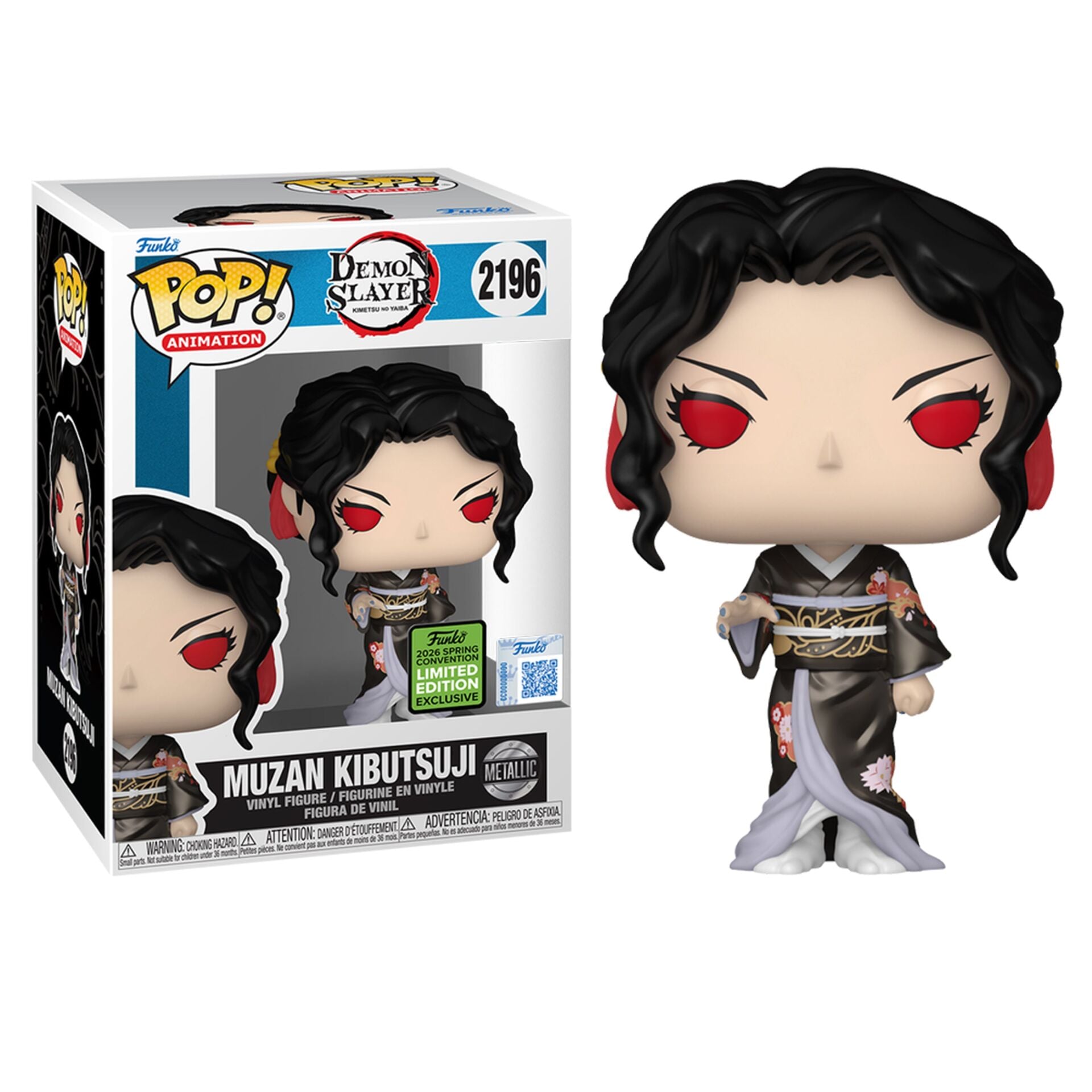 Pop! Animation: Demon Slayer - Muzan Kimuno (MT) (2026 Spring Convention Exclusive)