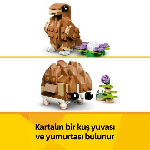 LEGO® Creator 3’ü 1 Arada Sevimli Hamster ile Çiçek 31376