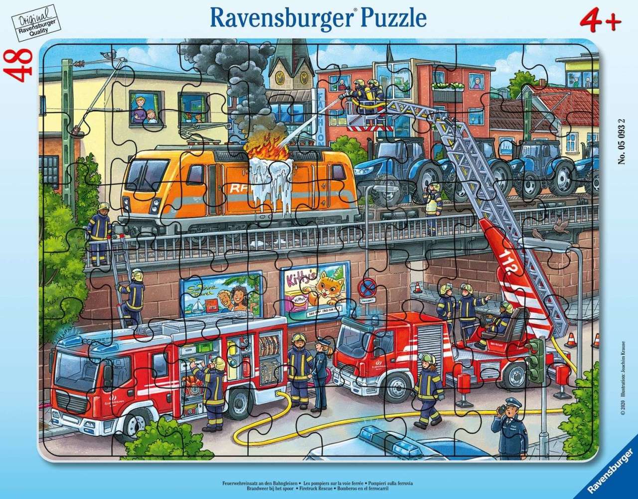 Ravensburger 48p BÇer Puz İtfaiye