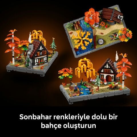 LEGO® Icons Sonbahar Bağ Evi Bahçesi 11372