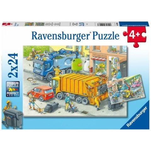 2x24p Puz Çöp Kamyonu