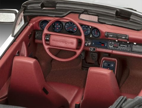 Revell Gift Set Porsche 911 G-Model Cabrio 50th Anniv.