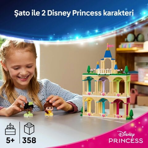 LEGO® ǀ Disney Princess Şato ile Mini Belle ve Tiana 43291