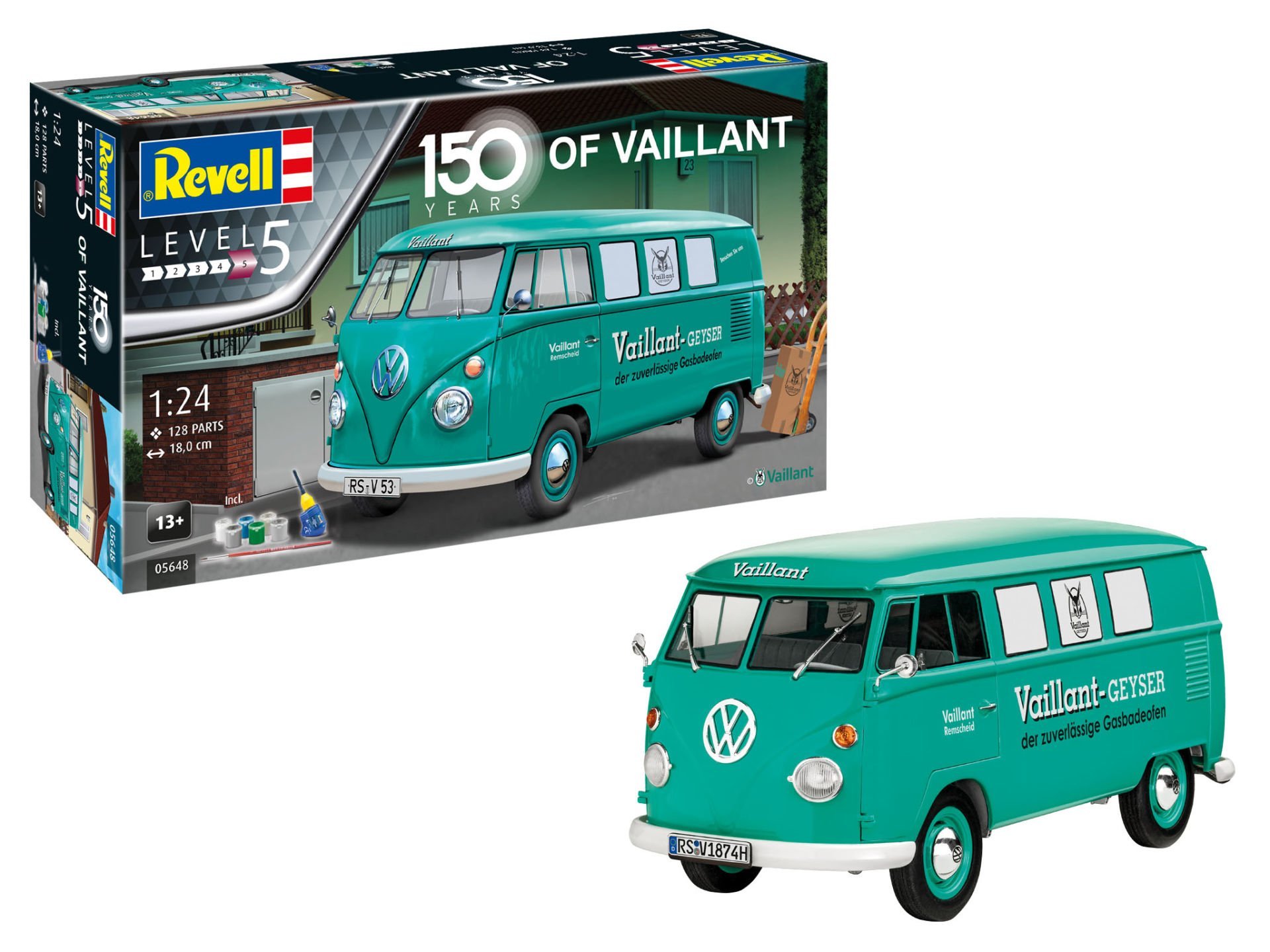 Gift Set VW T1 Bus ''150 Years of Vaillant''