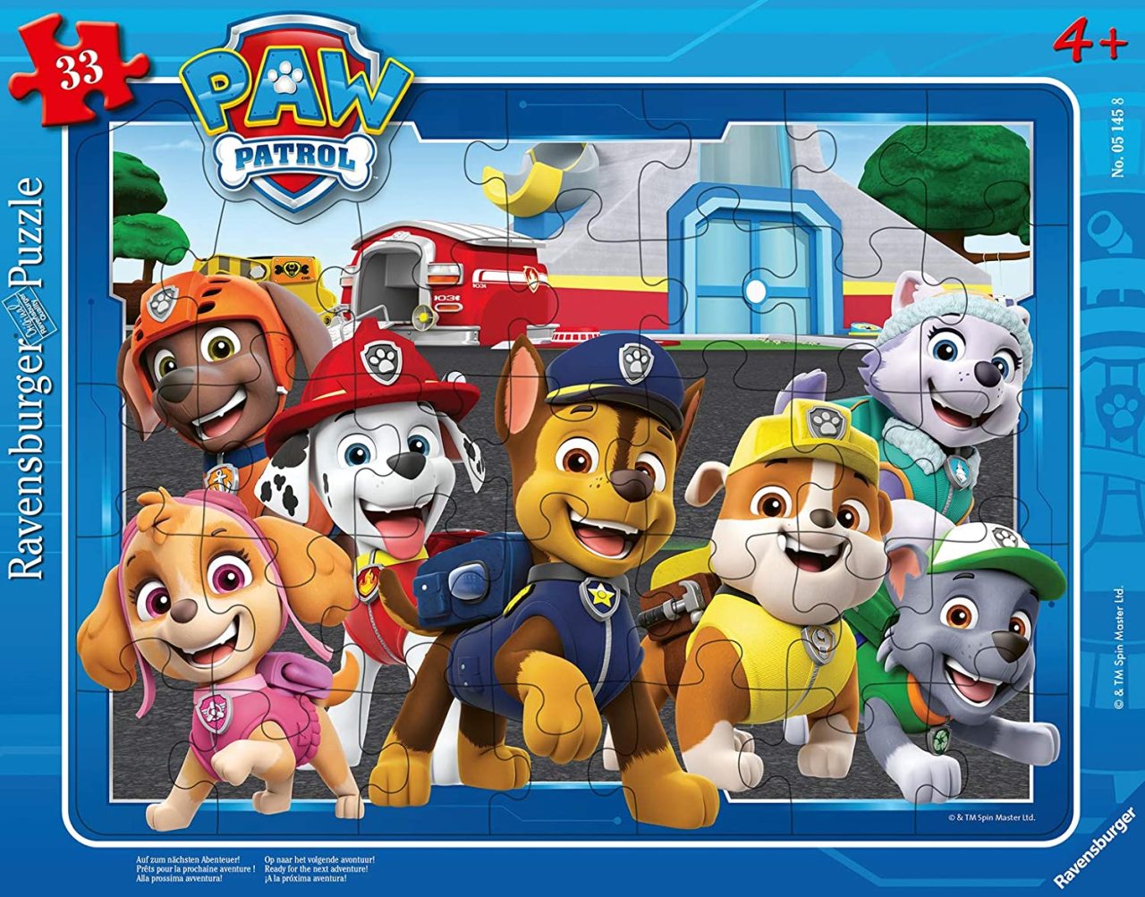 Ravensburger 33p BÇer Puz Paw Patrol