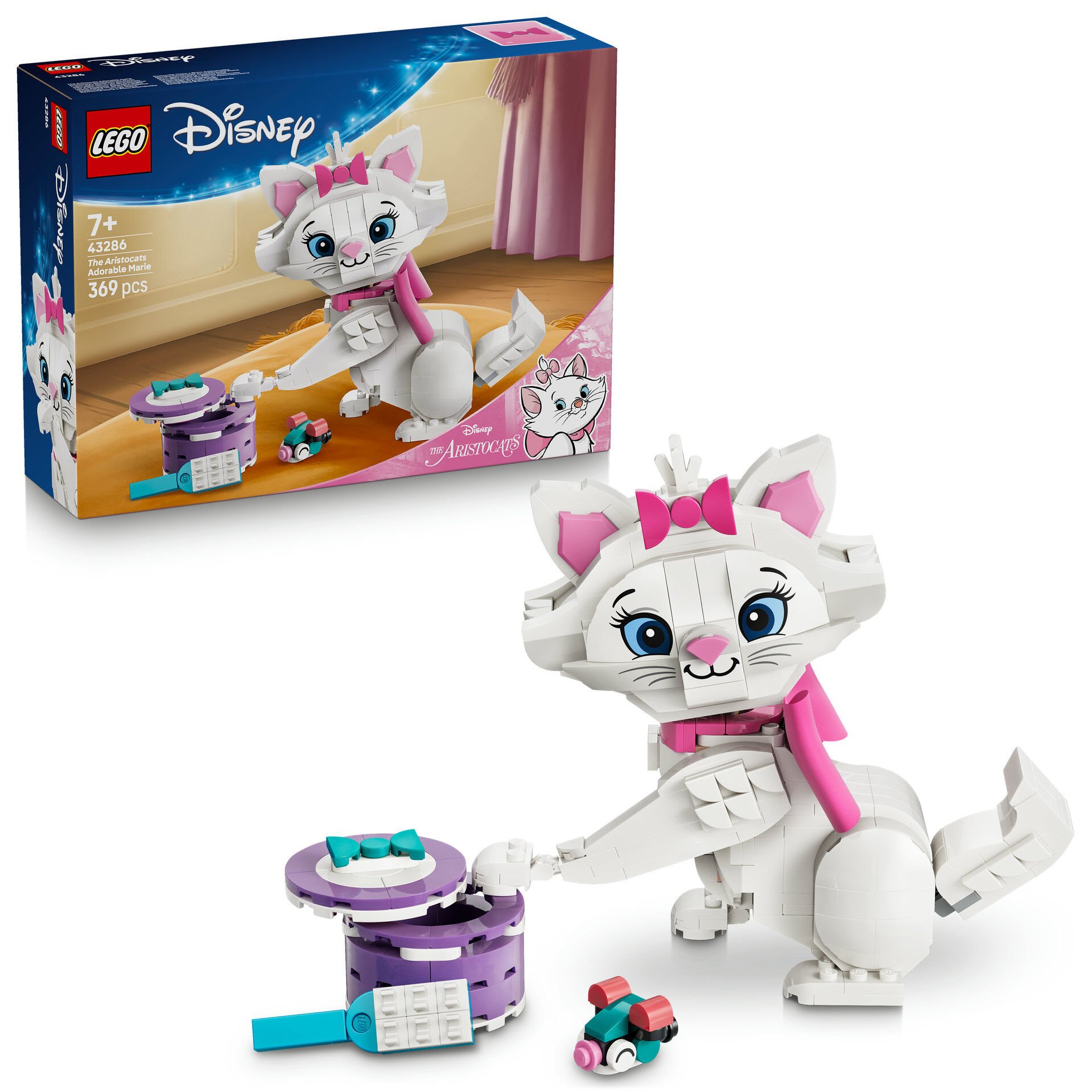 LEGO® ǀ Disney Aristokediler Sevimli Marie 43286