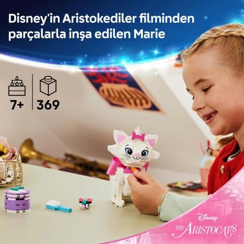 LEGO® ǀ Disney Aristokediler Sevimli Marie 43286