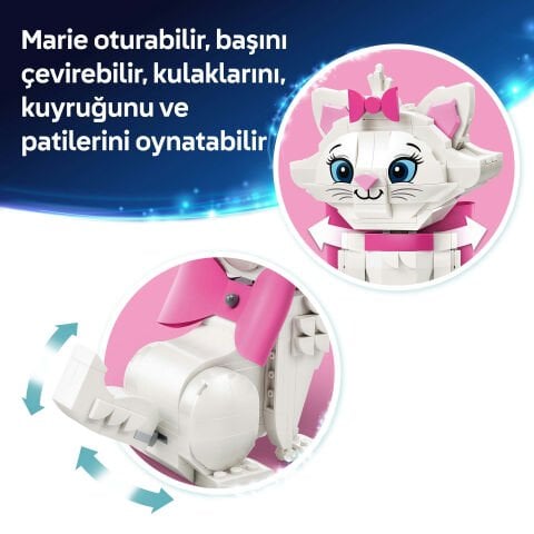 LEGO® ǀ Disney Aristokediler Sevimli Marie 43286