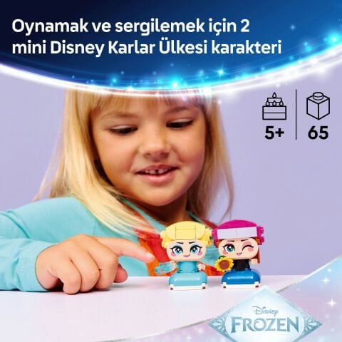 LEGO® ǀ Disney Princess Karlar Ülkesi Mini Anna ve Elsa 43284