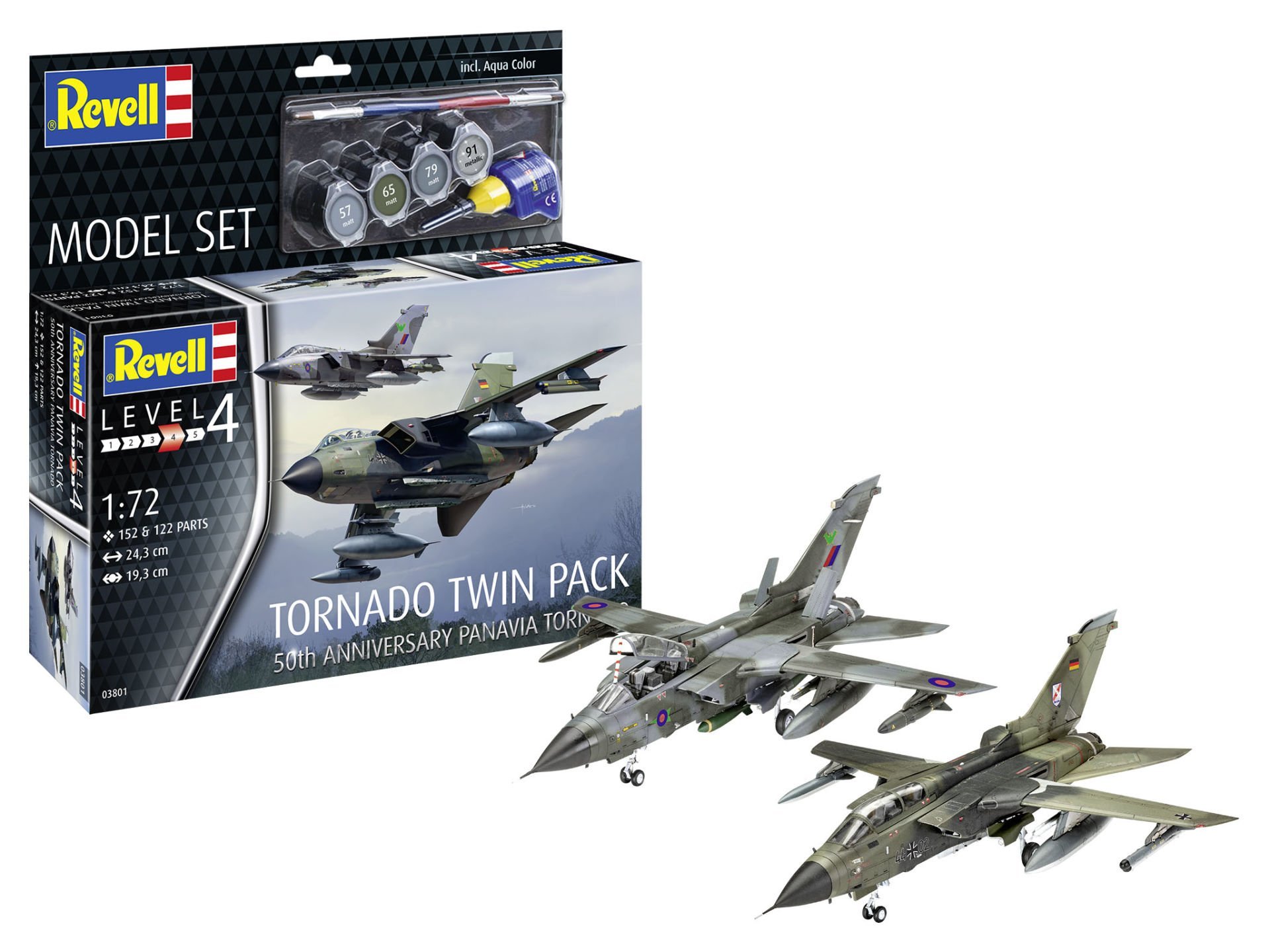 Revell Model Set Tornado 50th Anniversary Twinpack