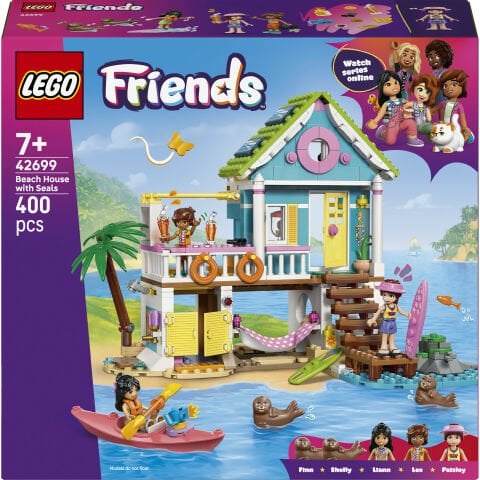 LEGO® Friends Fok Balıklı Yazlık Ev 42699