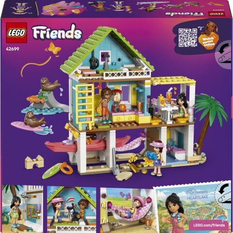 LEGO® Friends Fok Balıklı Yazlık Ev 42699