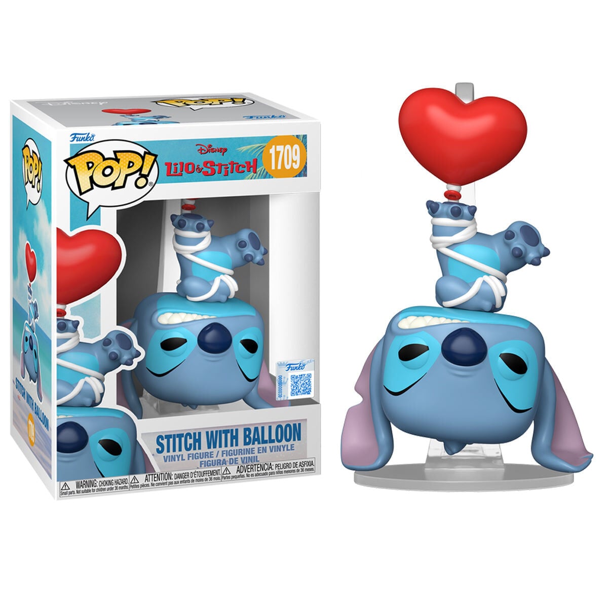 Pop! Disney: Lilo & Stitch S4 - Stitch with Balloon (Exc)