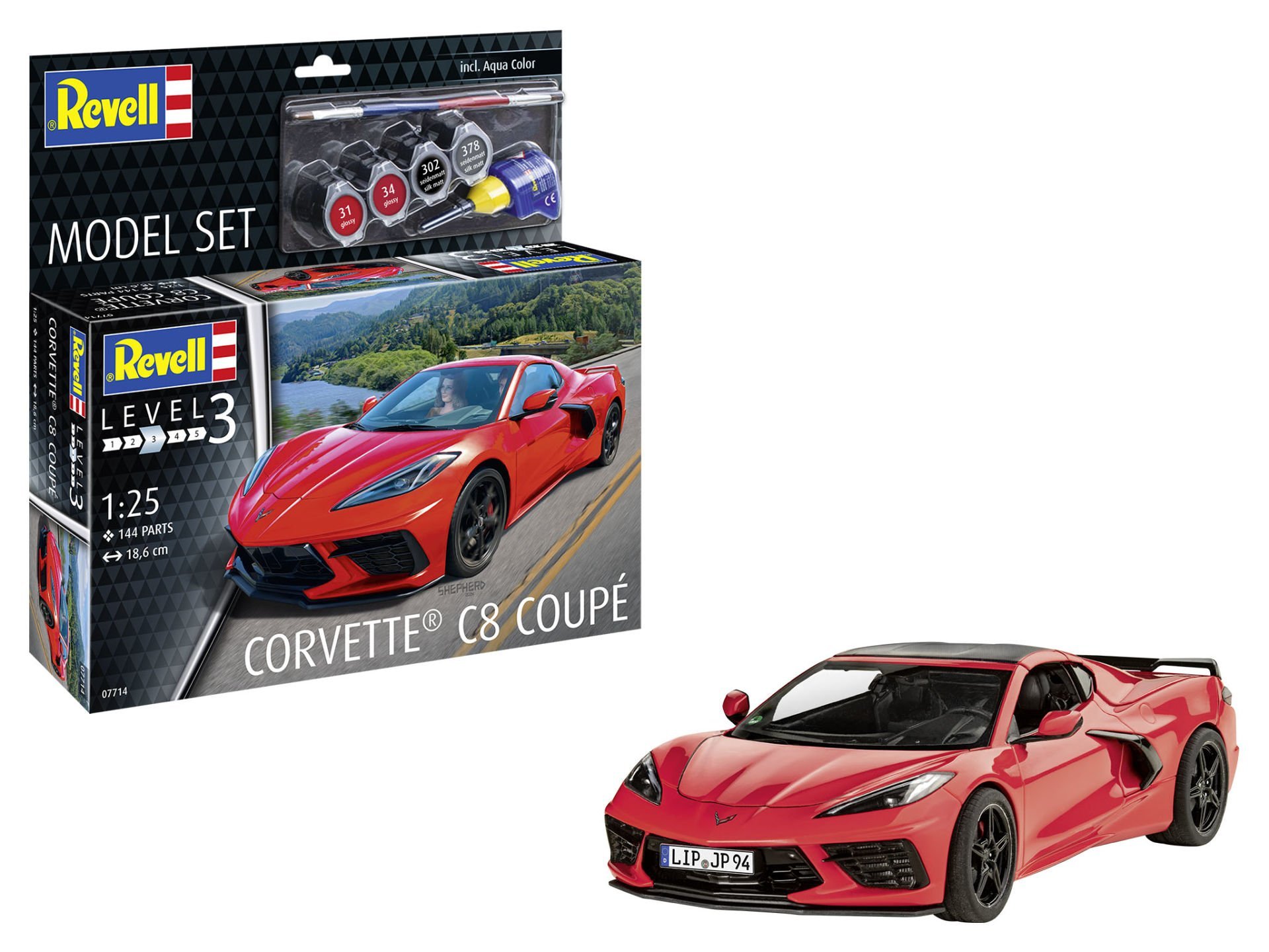 Revell Model Set Corvette C8 Coupé