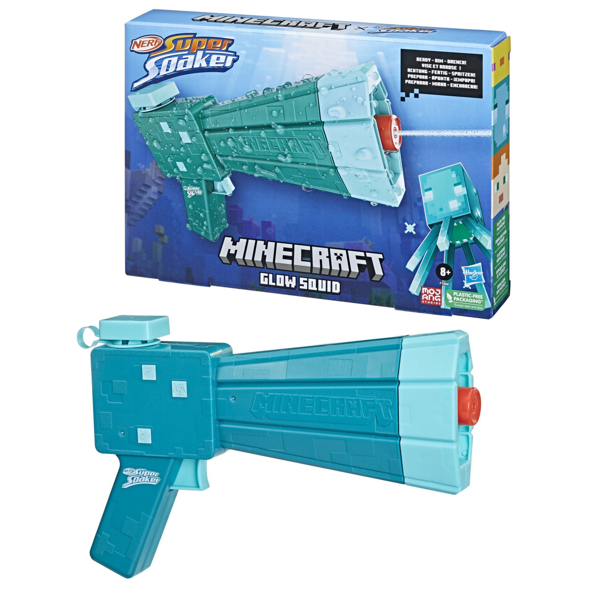 Nerf Super Soaker Parlayan Mürekkep Balığı Su Tabancası